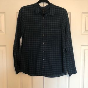 J. Crew Boy Shirt in Blackwash Tartan